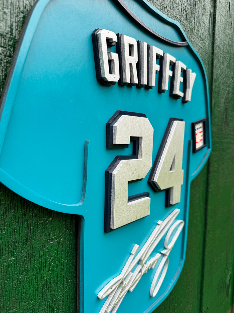Ken Griffey Jr. Player Jersey Wall Sign