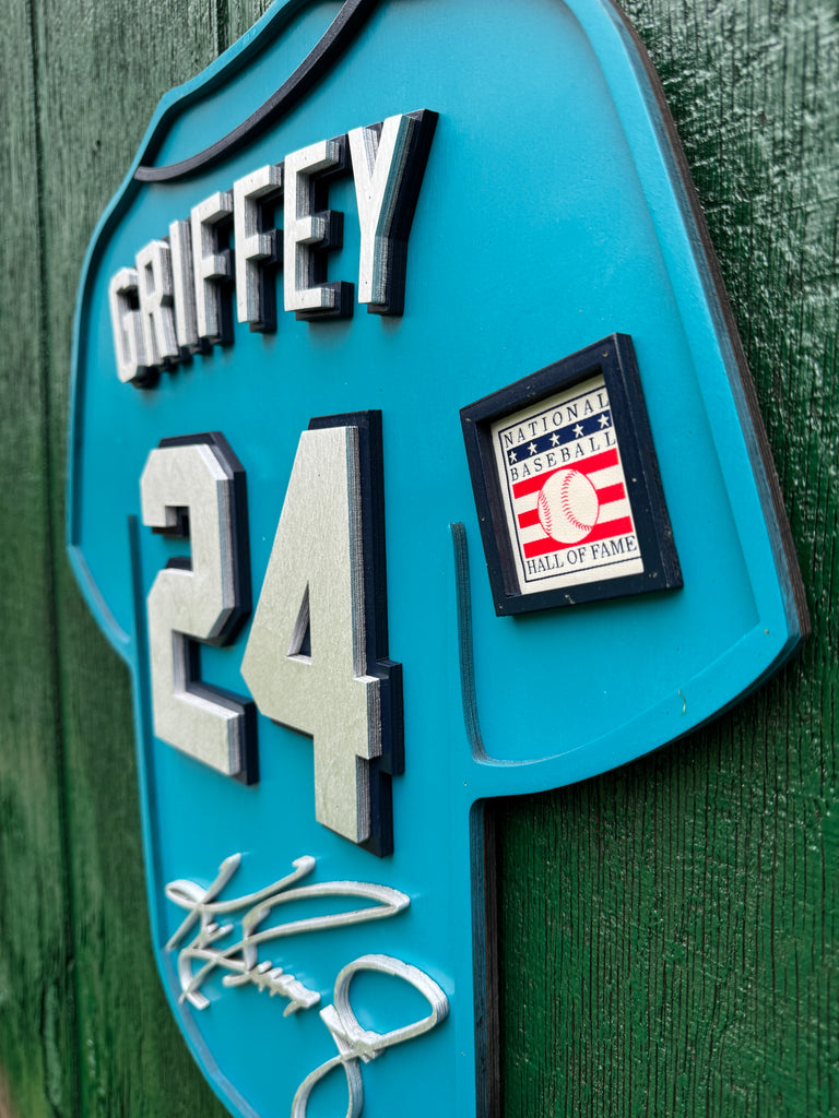 Ken Griffey Jr. Player Jersey Wall Sign