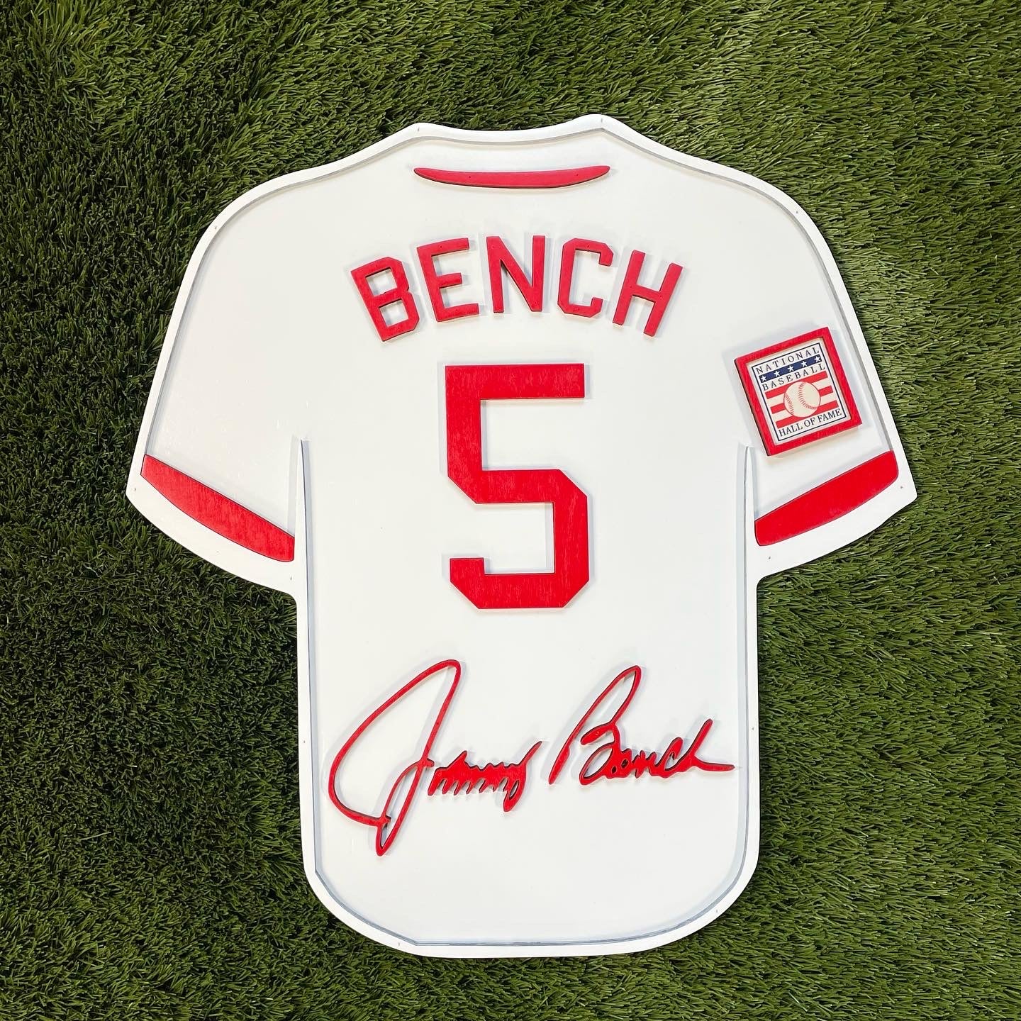 johnny bench authentic jersey