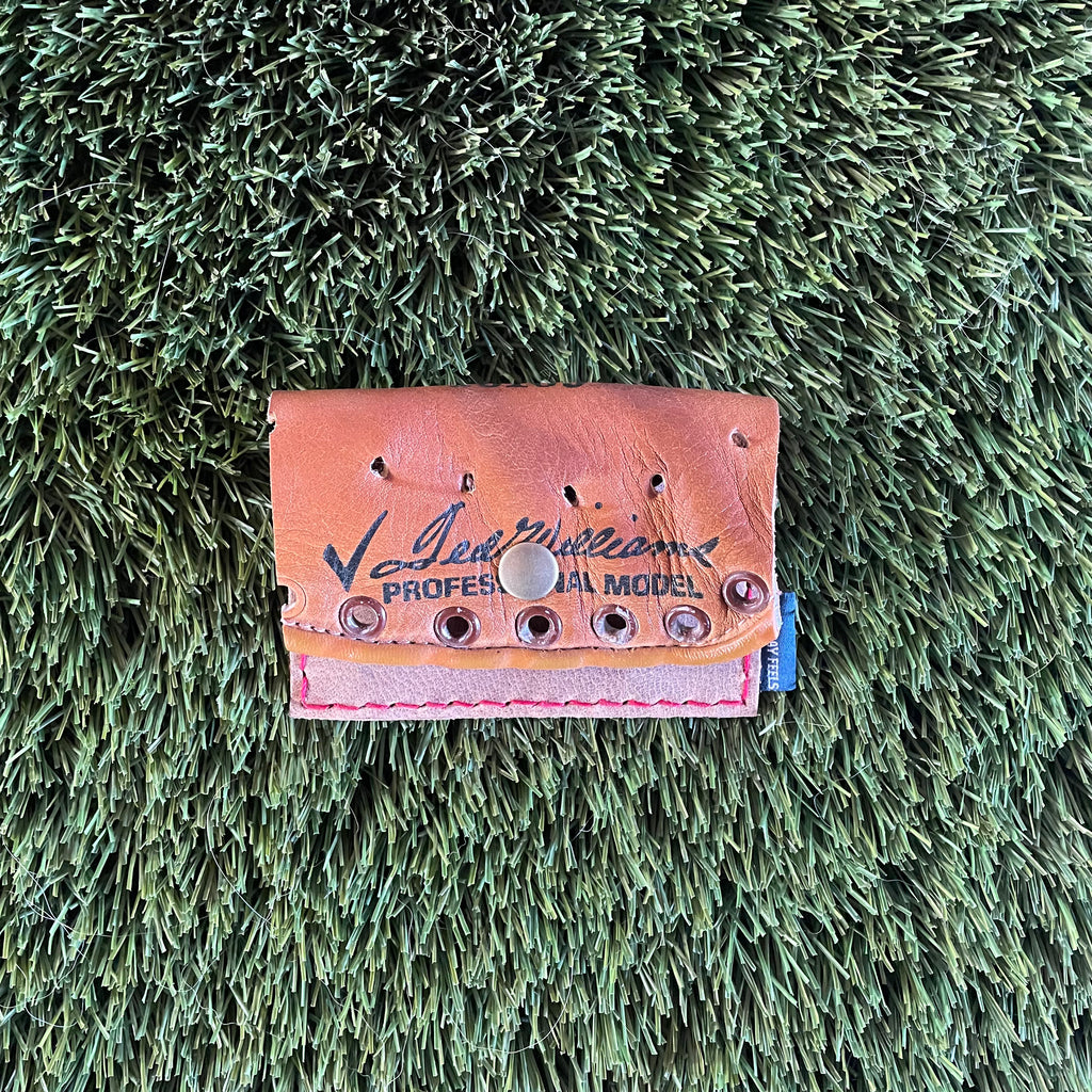 Ted Williams Baseball Glove Snap Wallet