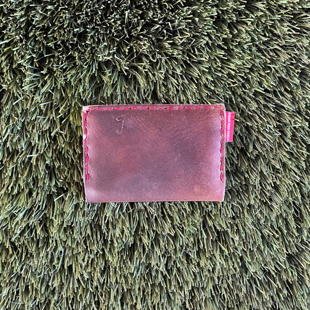 Player Baseball Glove Foldover Wallet